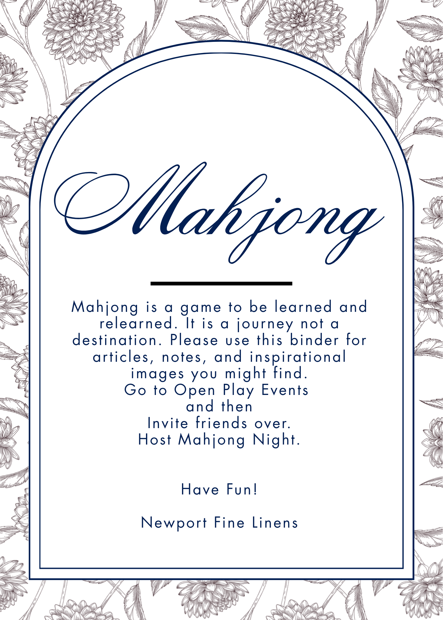 Mahjong Classes