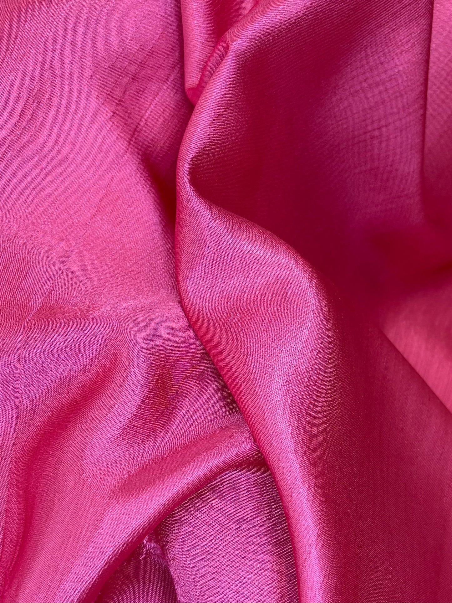 Bright Pink Radiant Satin