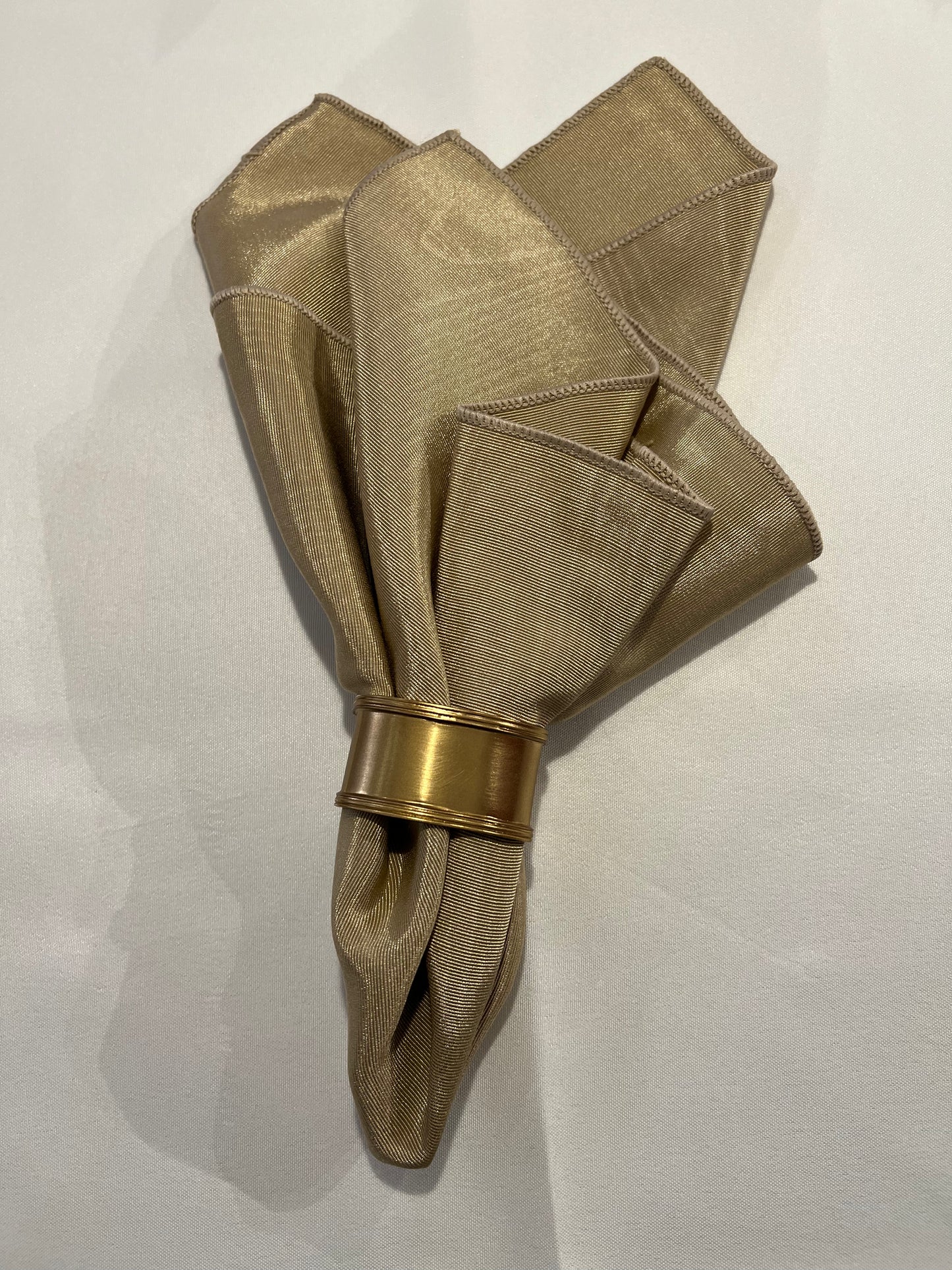 Golden Bengaline Moiré Napkin