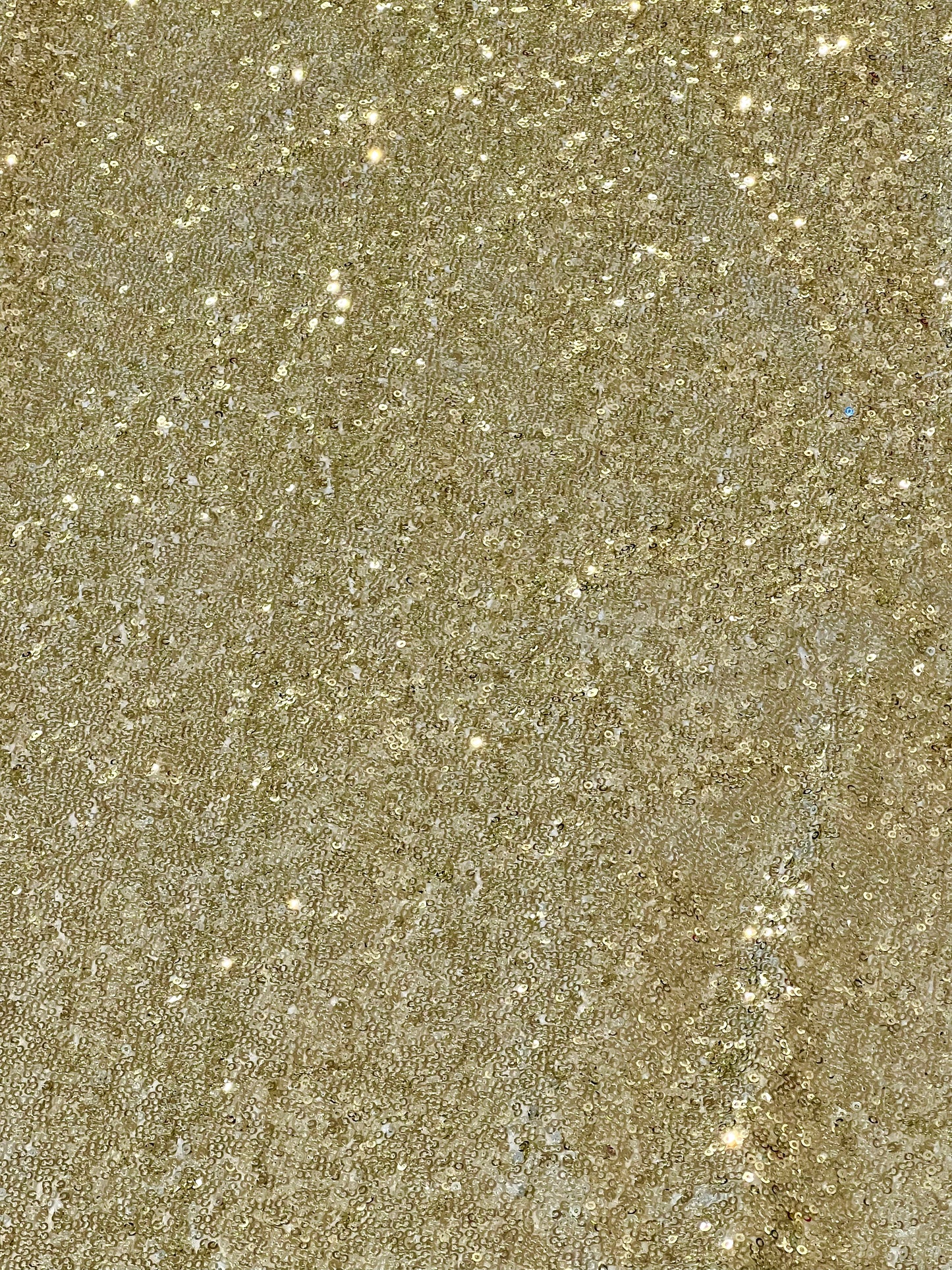 Gold Champaign Sequin