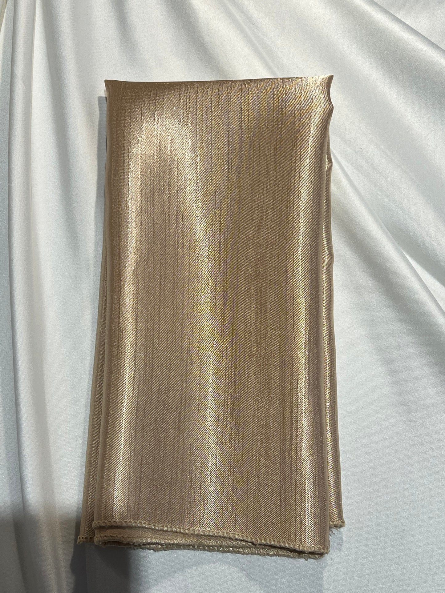 Beige Majestic Satin