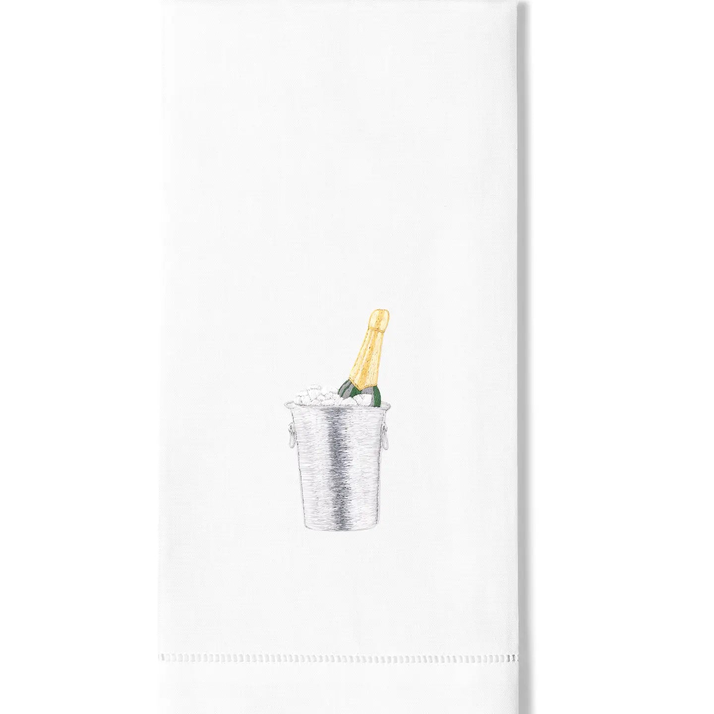 Champagne On Ice Hand Towel