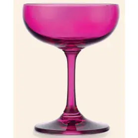 Hand Blown Coupe Glasses Set of Four- Barware