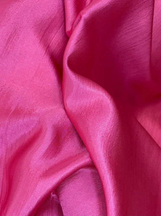Bright Pink Radiant Satin