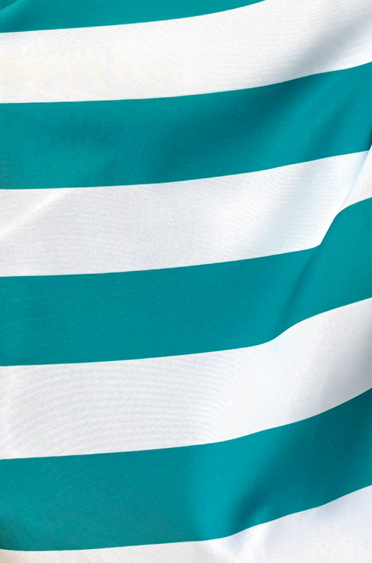 Turquoise Cabana Stripe
