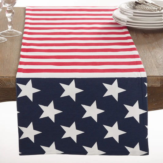 American Flag Inspired Table Runners