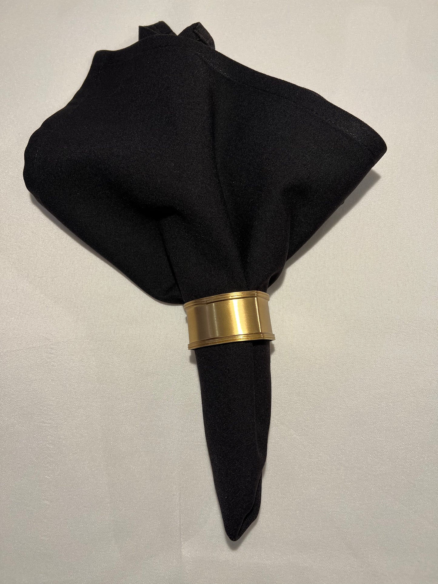 Onyx Hemmed Cotton Napkin