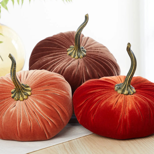 Velvet Pumpkins