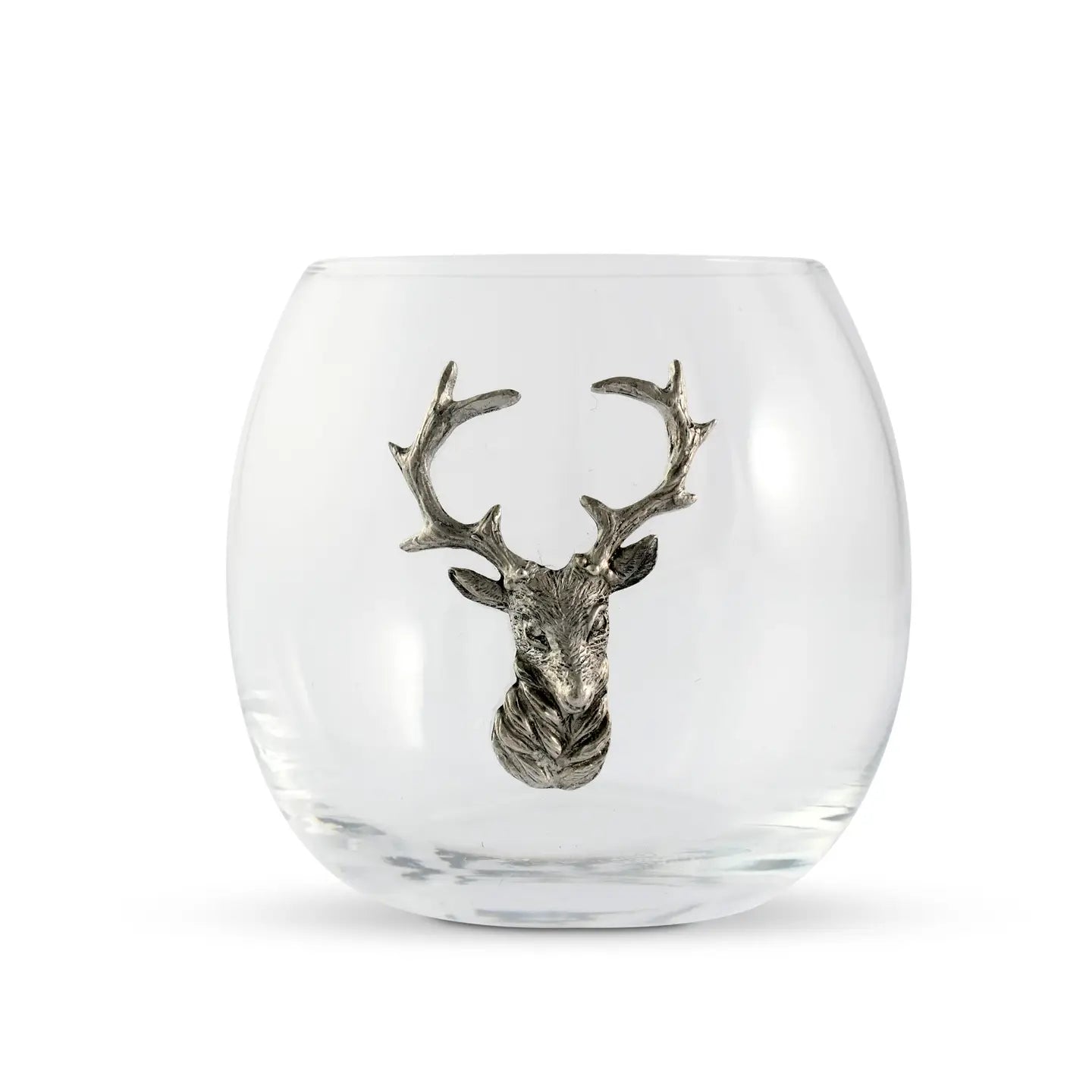 Elk/Deer Stemless Wine Glass
