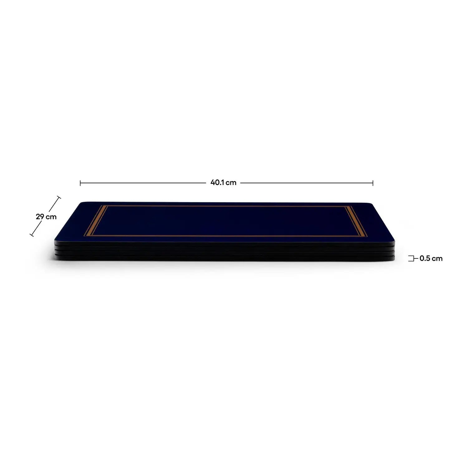 Midnight Blue (Navy) Placemat Set of Four